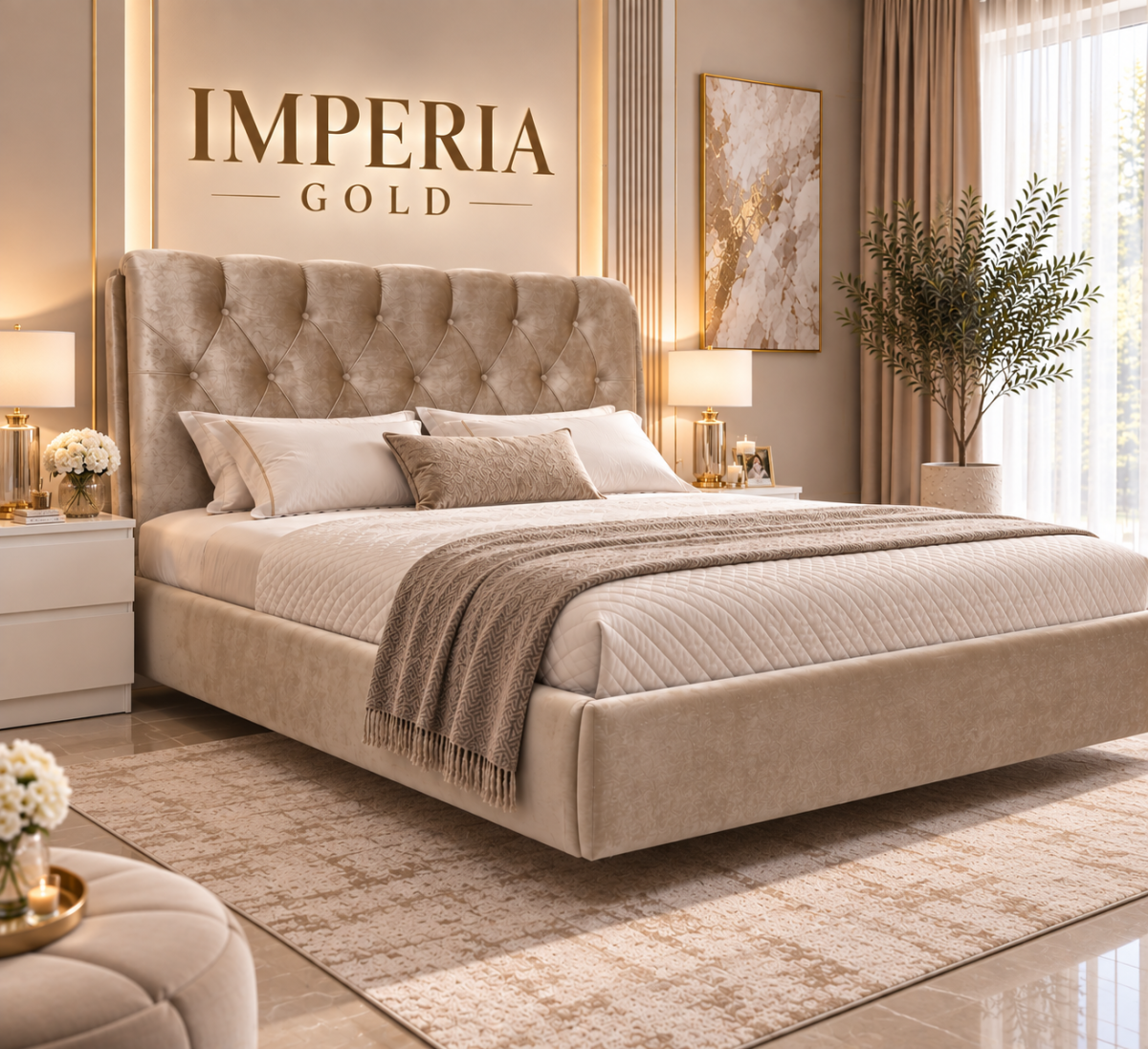 кровать IMPERIA GOLD 140x200